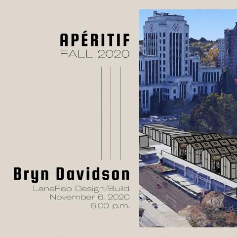 SALA Apéritif: Byrn Davidson – LaneFab Design/Build