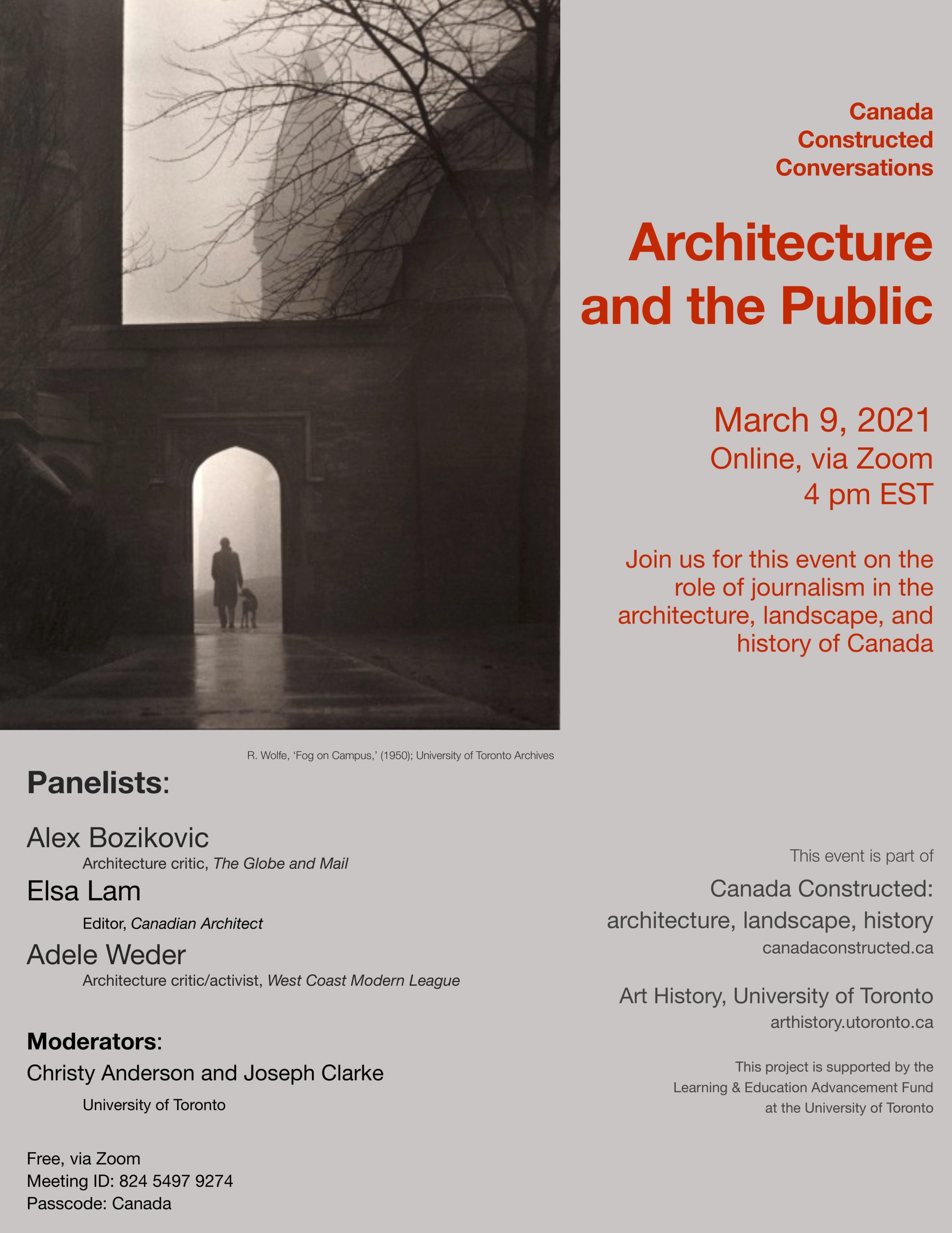 Canada Constructed: Architecture and the Public