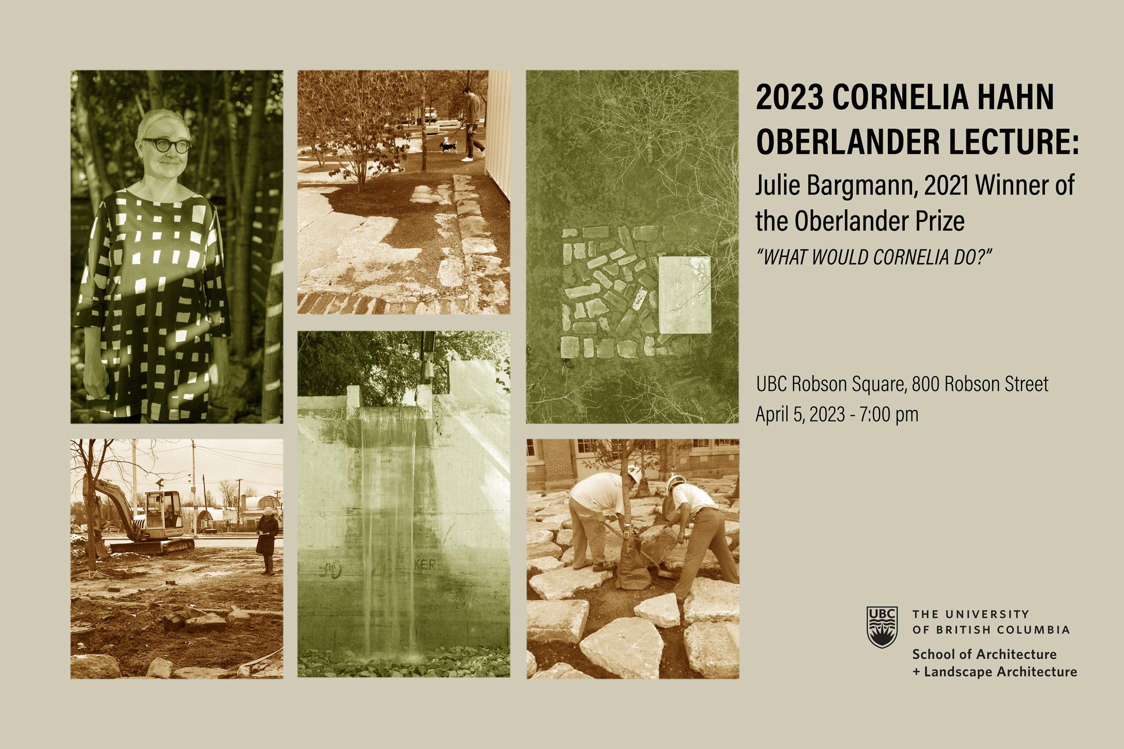 Oberlander Lecture: Julie Bargmann – 2023.11.10