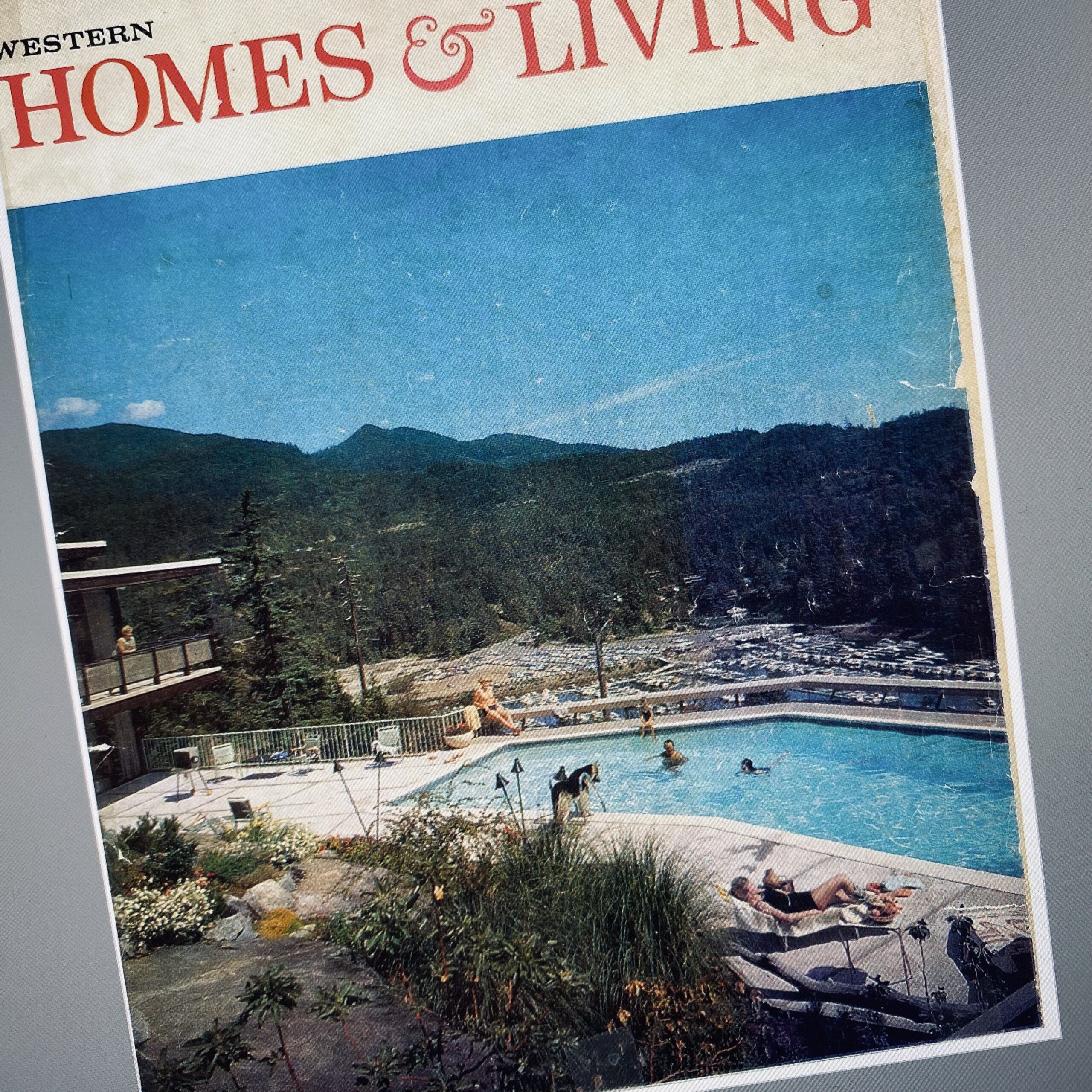 Western Homes & Living. May 1964. Photo by Selwyn Pullan.