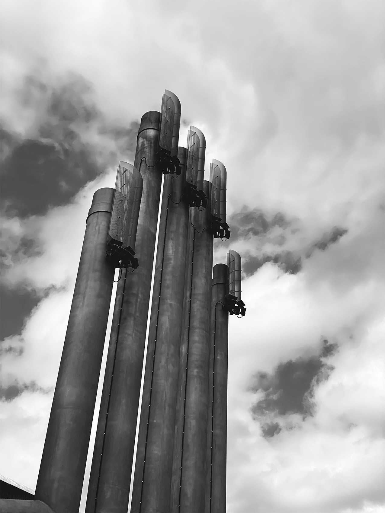 False Creek Energy Centre Stacks, 2009