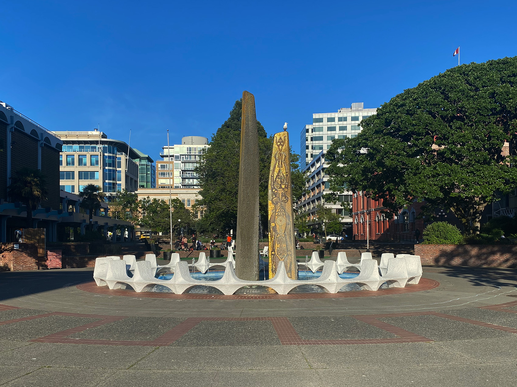 Centennial Fountain, 1965
