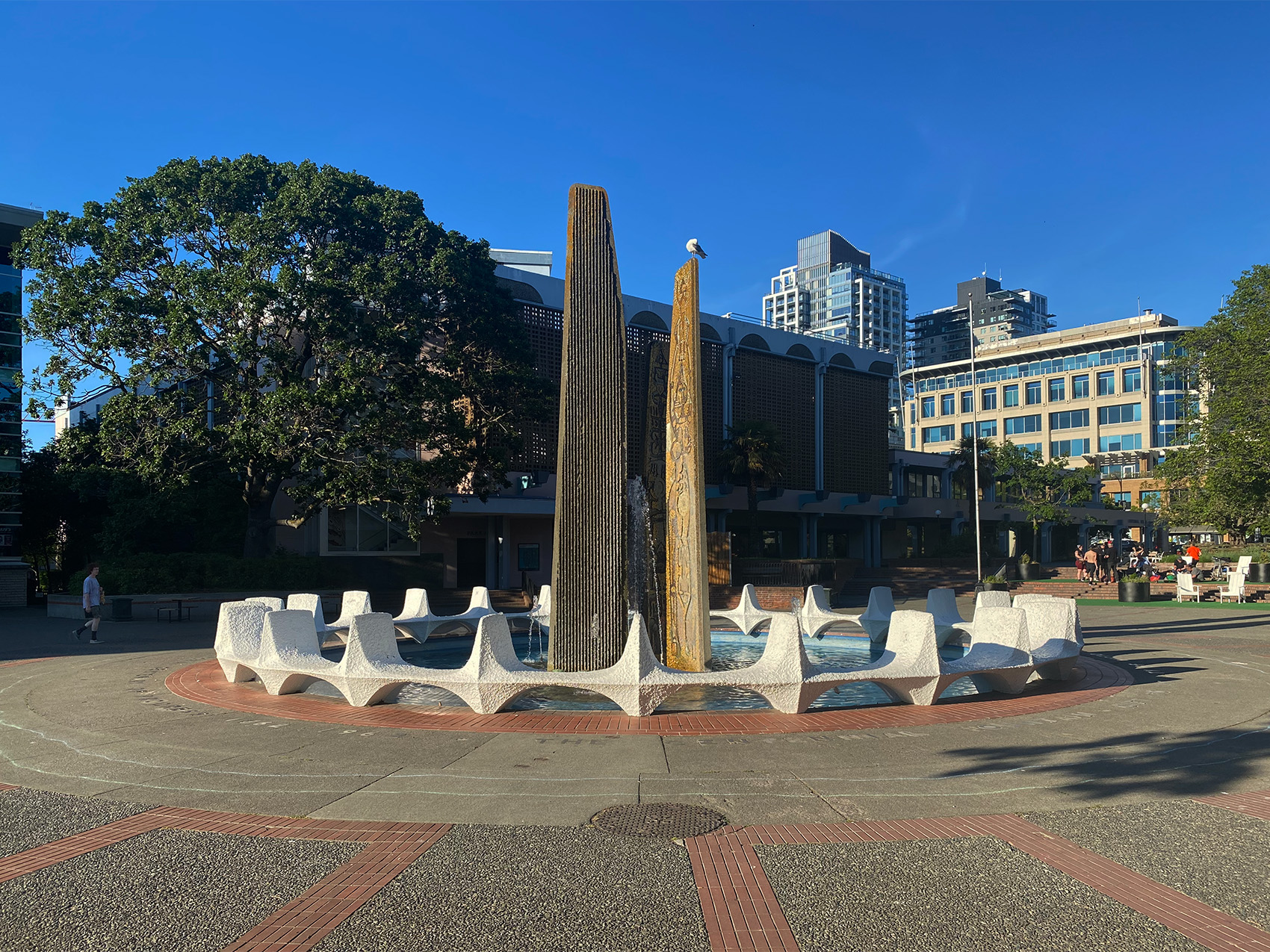 Centennial Fountain, 1965